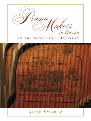 cover image of Piano Makers in Russia in the Nineteenth Century